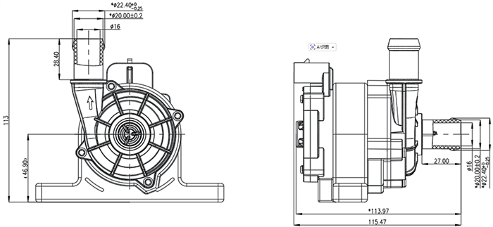 P6220汽車(chē)電子水泵尺寸圖.png P6220汽車(chē)電子水泵尺寸圖.png